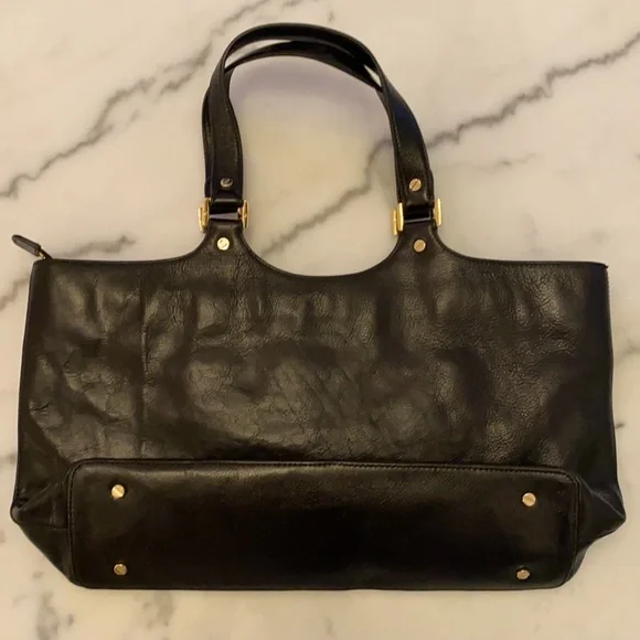 Tory Burch Purse Black Leather Purse - Picture 4 of 10